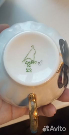 Набор посуды чашки с блюдцами СССР