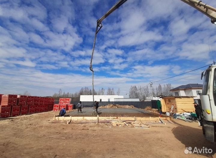 Бетон для забора