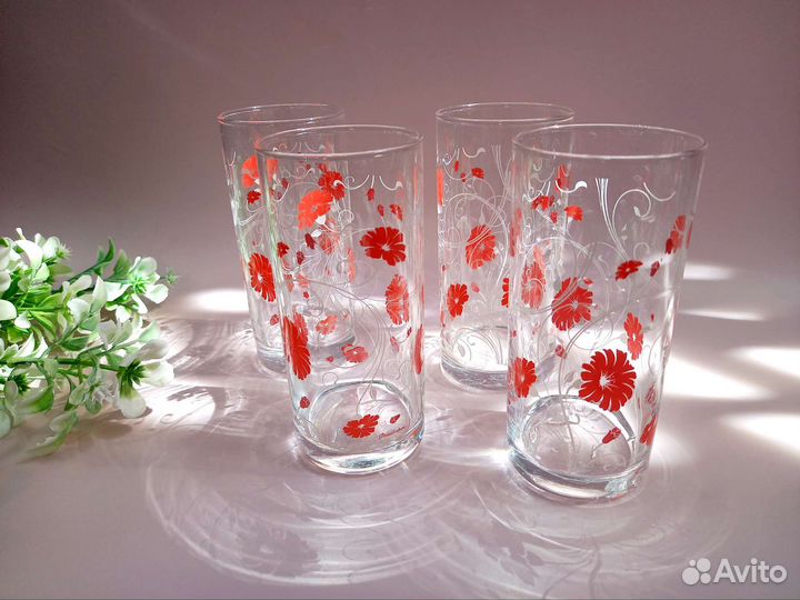 Стаканы стеклянные