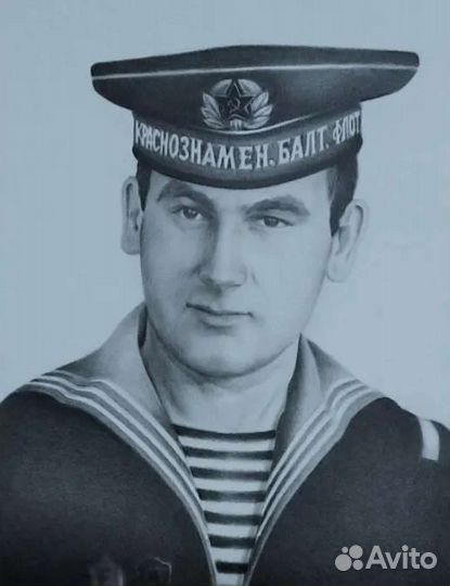 Портрет по фото ручная работа