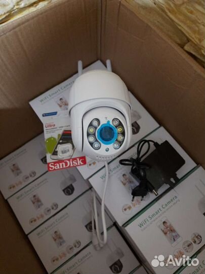 Камера видеонаблюдения 4mp wi-fi уличная