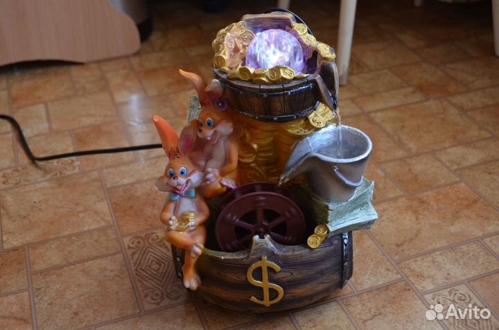 Фонтан настольный