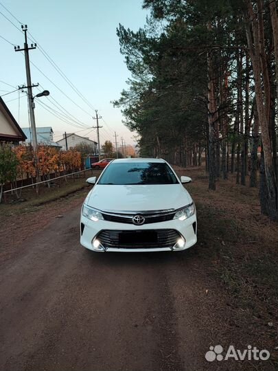 Toyota Camry 2.5 AT, 2015, 161 000 км