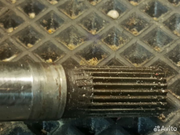 Вал кикстартера на мопед зид пилот