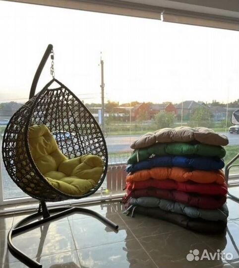 Садовые качели подвесные