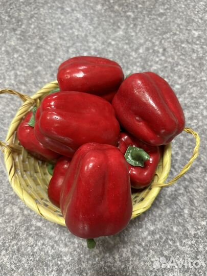 Овощи и фрукты искусственные