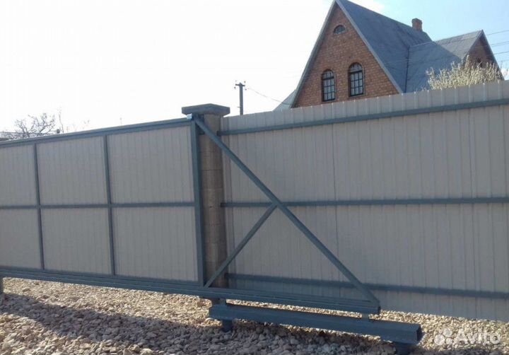 Изготовление,установка и ремонт откатных ворот