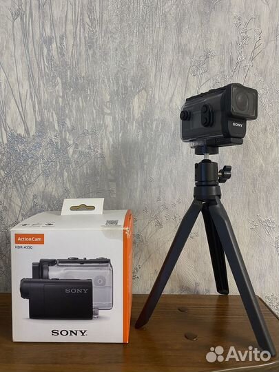 Экшн камера sony hdr as50