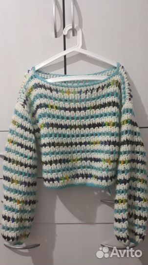 Джемпер ручной вязки