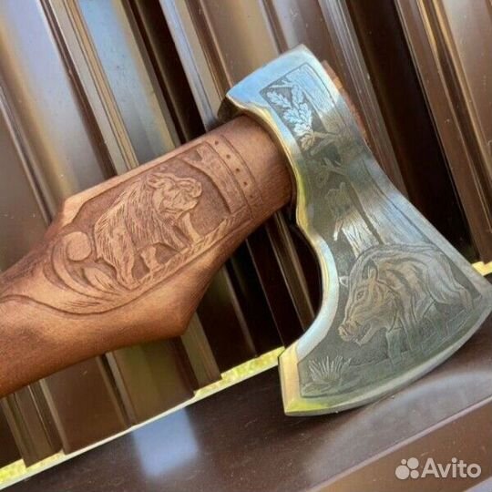 Топор Ручной работы кабан Чехол в подарок