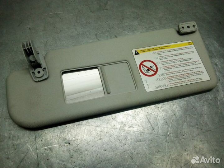 Козырек солнцезащитный левый Skoda Yeti универсал