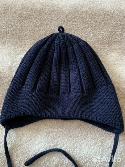 Шапка демисезонная детская, на 1-1,5 года