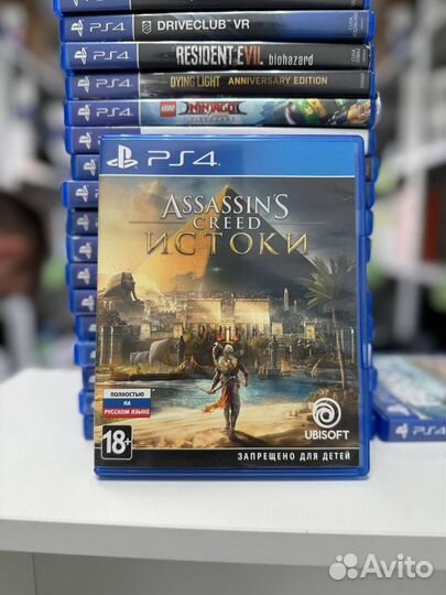 Assassins creed истоки ps4
