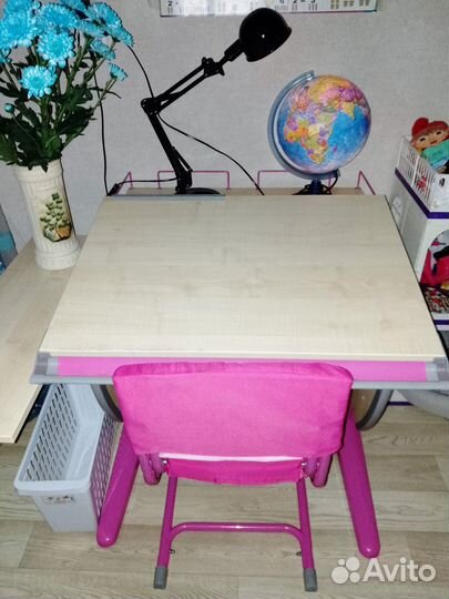 Растущая парта и стул