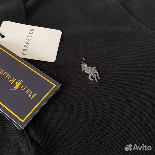 Поло Polo ralph lauren черный