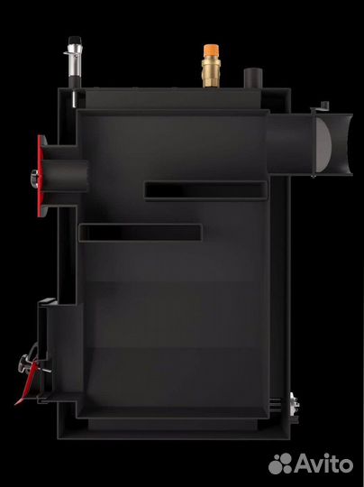 Твердотопливный котёл 65 квт