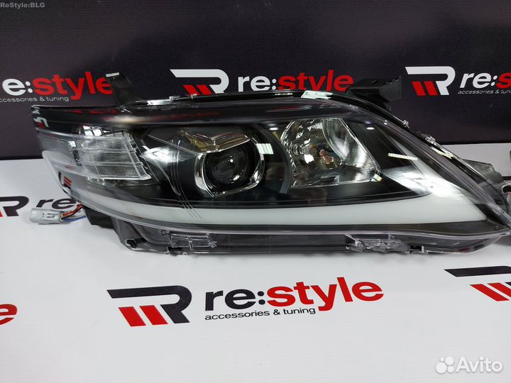 Фары Toyota Camry 40 Lexus Style Темные Vland