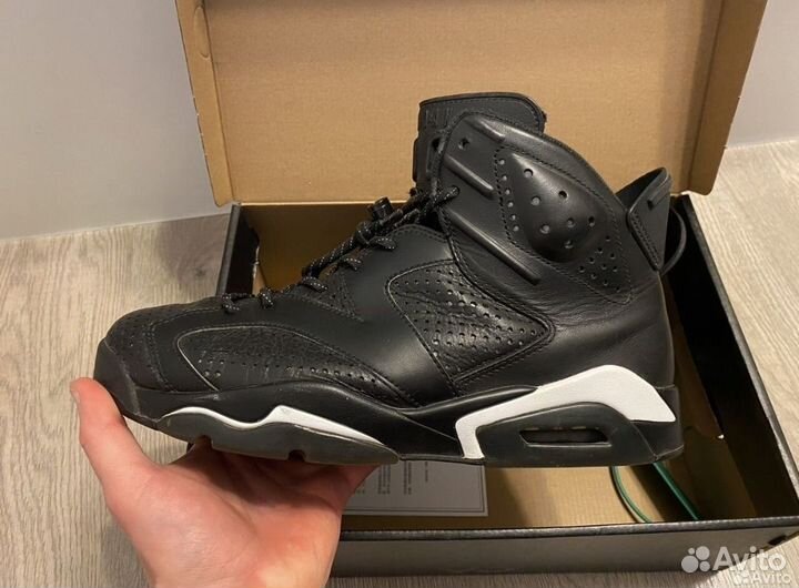 Кроссовки Jordan 6 black cat