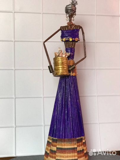 Африканки из бумажной лозы