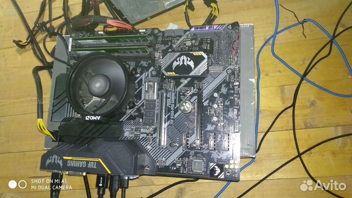 Материнская плата asus TUF B450 - PRO gaming