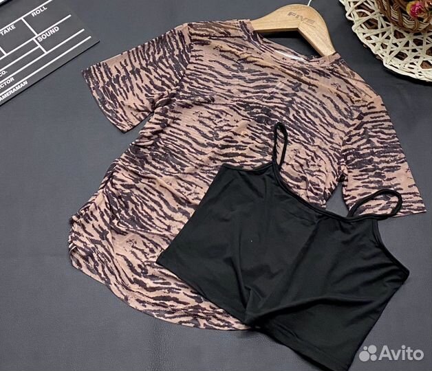 Футболка и топ для девочки