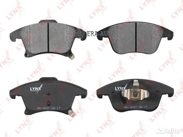 Lynxauto BD-3037 Колодки торм. диск. перед