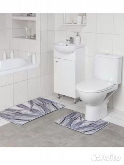 Набор ковриков для ванной и туалета