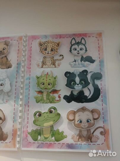 Альбом на липучках