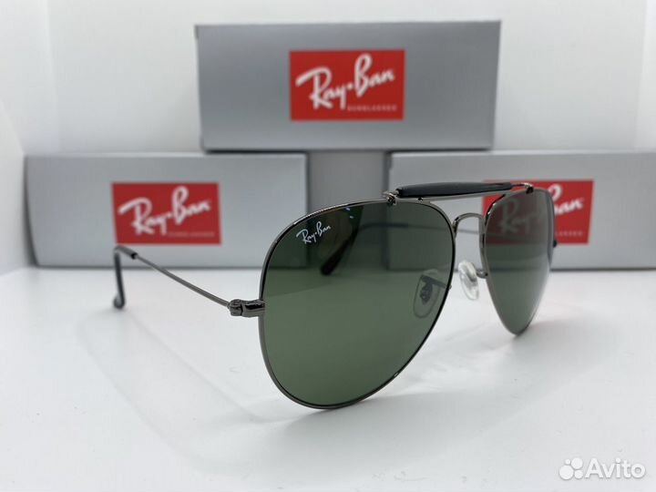 Солнцезащитные очки Ray Ban большие 3029 004