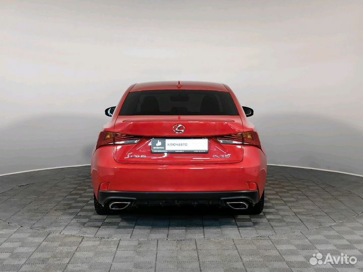 Lexus IS 2.0 AT, 2018, 64 613 км