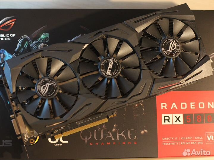 Asus strix RX580 gaming