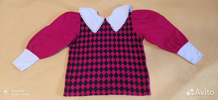 Блузка для нового года, утренника на 3-4 года