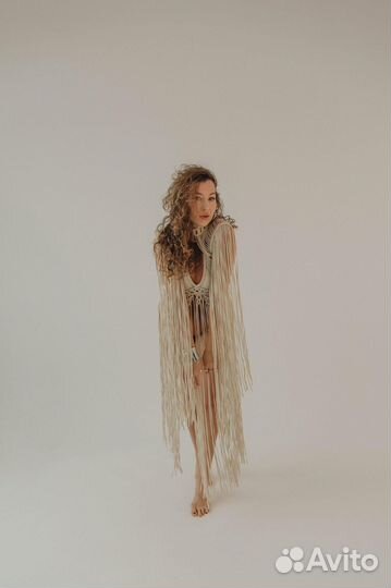 Платье макраме + чокер