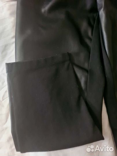 Стильные, кожаные брюки