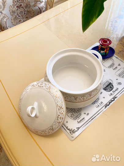 Супница новая,китайский фарфор