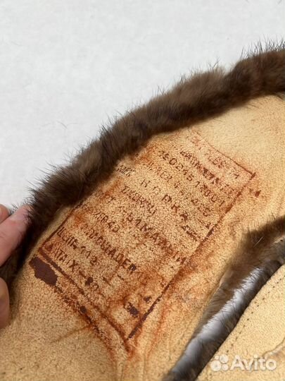 Меховой воротник винтаж