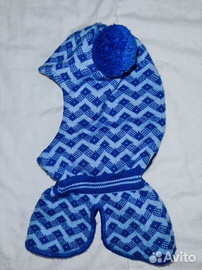 Шапка демисезоннная детская, 46-48 см