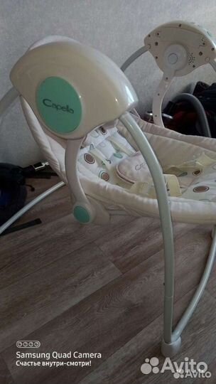 Детские электронные качели