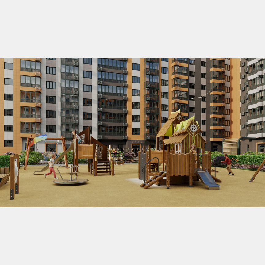 2-к. квартира, 63,5 м², 4/9 эт.