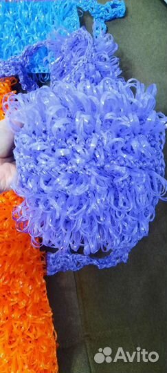 Мочалка ручной работы