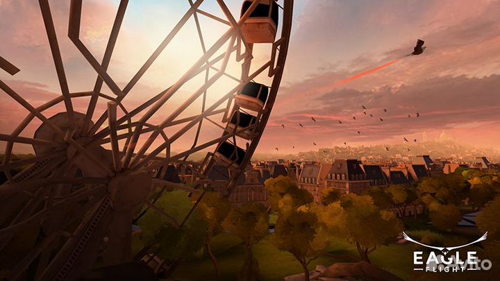 PS4 VR диск Eagle Flight,абсолютно новый,запечатан