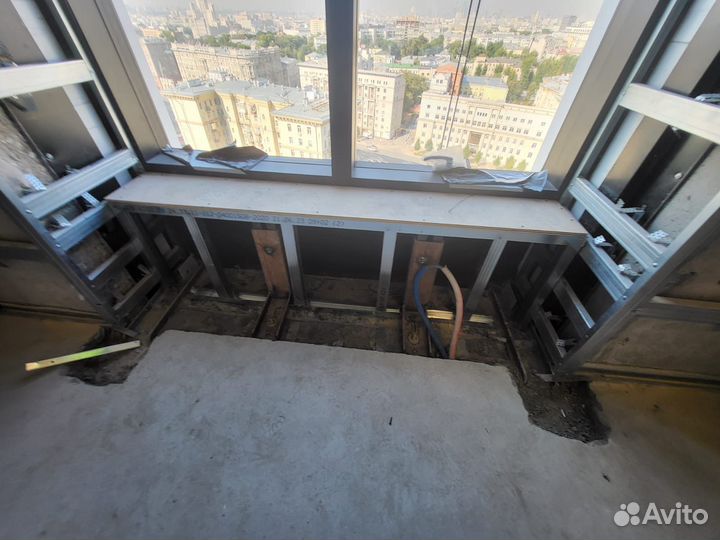 Монтаж гипсокортонных перегородок