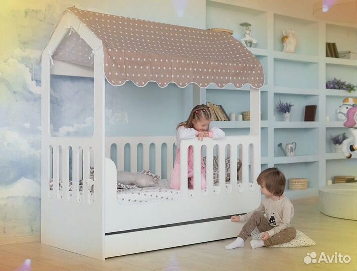Кровать домик в наличии и под заказ