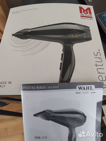 Фен moser 4350-0050, черный