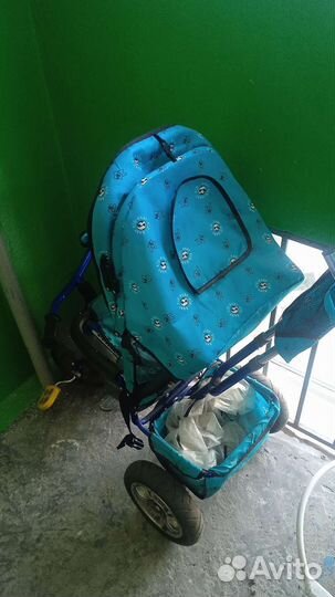 Прогулочная коляска-велосипед