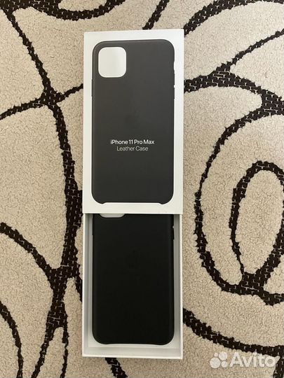 Чехол на iPhone 11 pro max кожаный