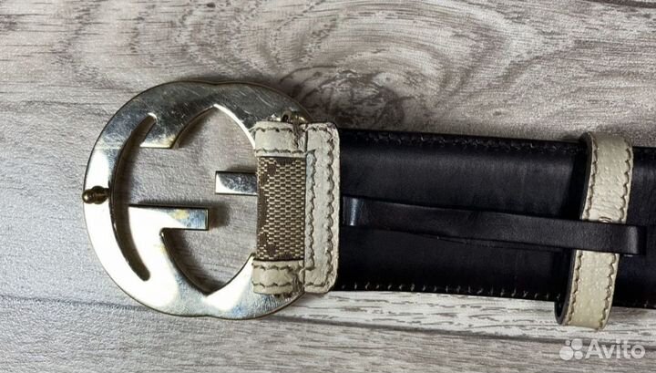 Оригинальный ремень Gucci Supreme Monogram Belt