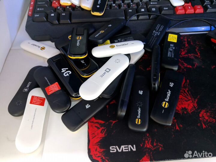 Огромный лот модемов 3G и 4G модемов USB и Wi-Fi Б