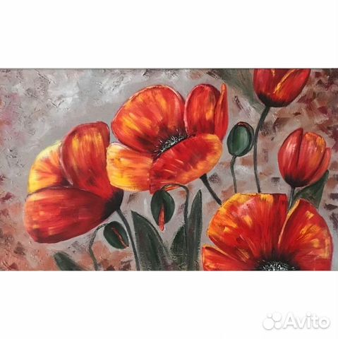 Картина маслом на холсте 