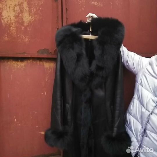 Дубленка женская р 48-50-52